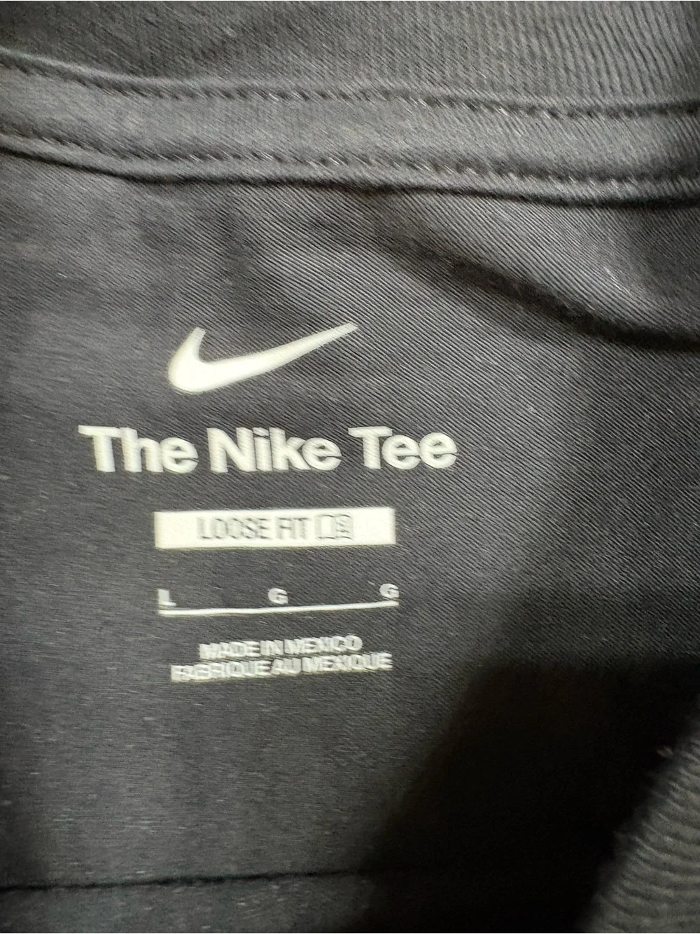 Nike Black Caitlin Clark Basketball Graphic Tee - 'From Downtown In My Town'